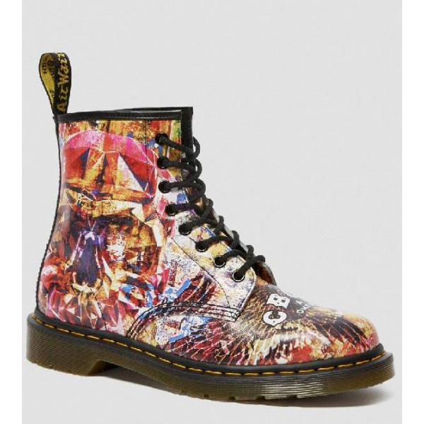 1460 CBGB MULTI PRINTED SMOOTH 1460 CBGB MULTI PRINTED SMOOTH